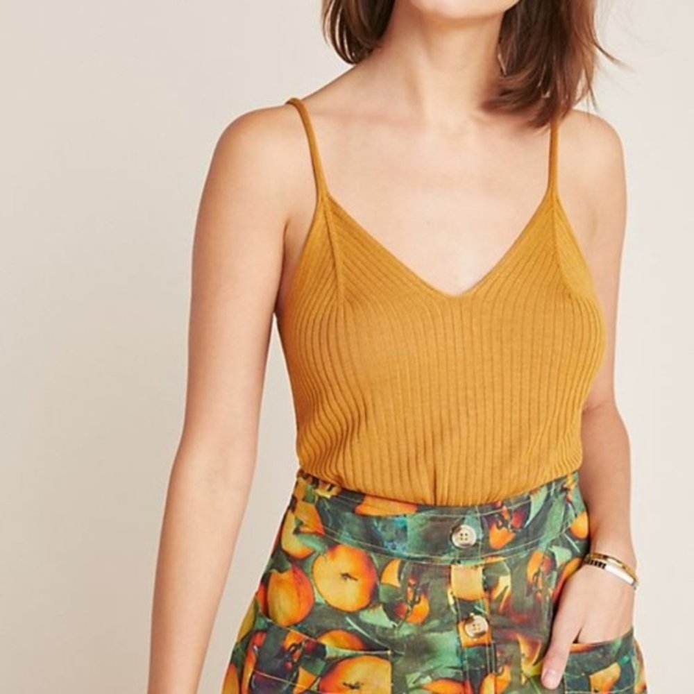 Anthropologie Shay Ribbed Tank